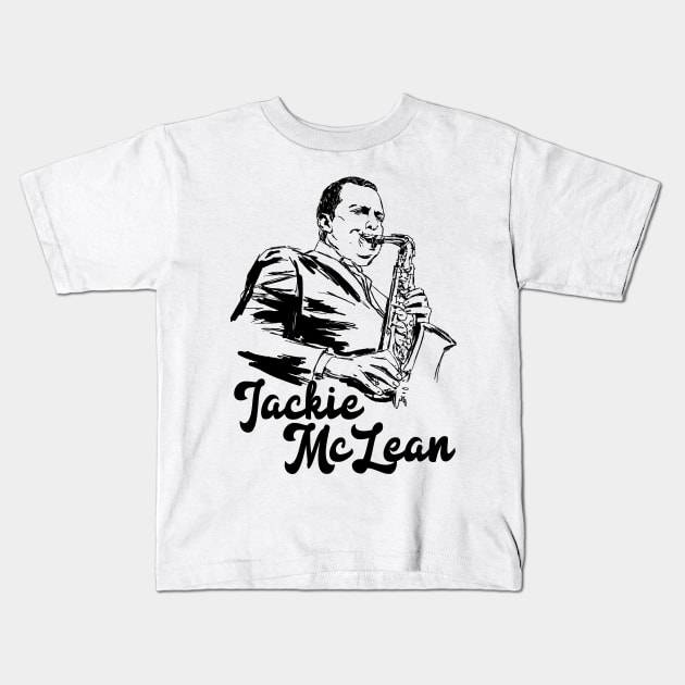 Jackie Mclean Kids T-Shirt by ThunderEarring